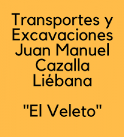 Transportes Y Excavaciones Juan Manuel Cazalla Liébana El Veleto